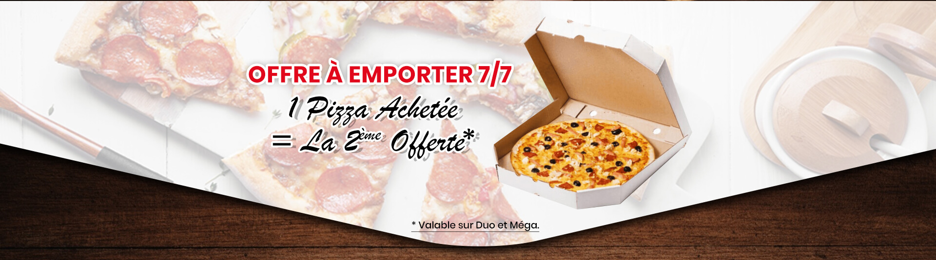 commander pizza italienne à 92400  Courbevoie